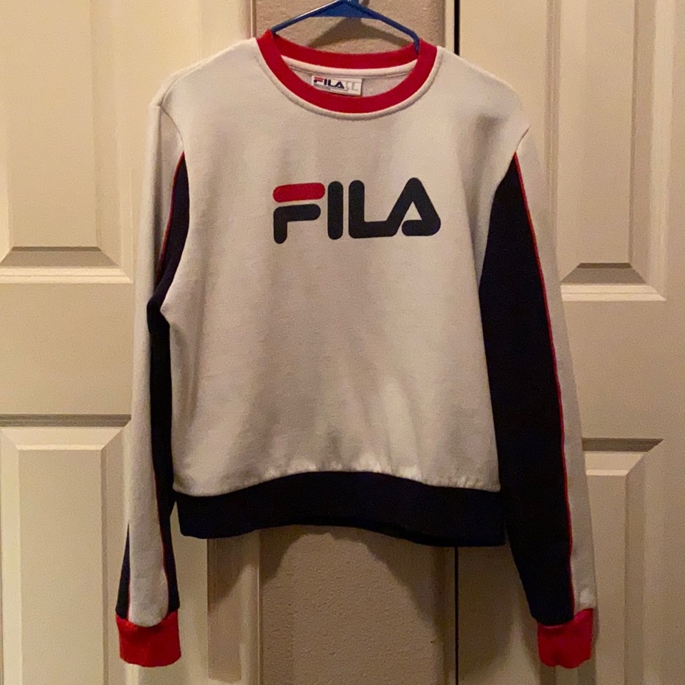 Fila Women's Cropped Crewneck - Size XL